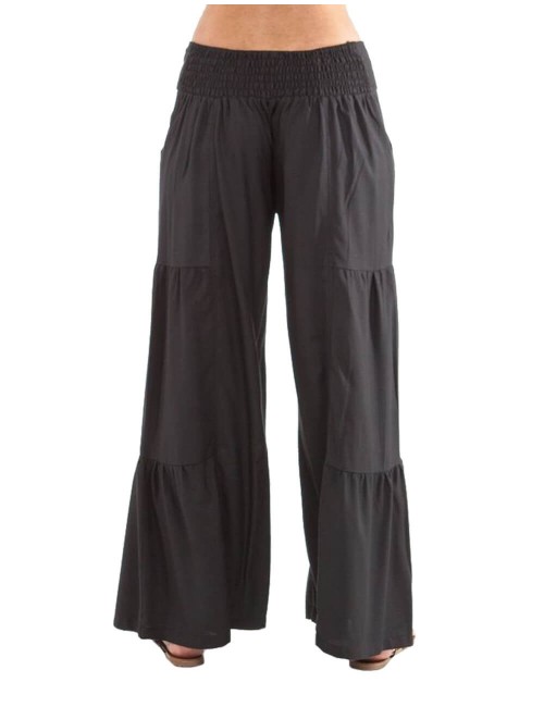 Hosen-Schichten-lose-Frau-Sommer