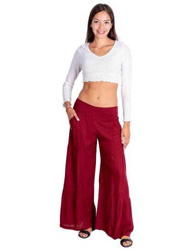 pantalon-burdeos-largo-rayon-mujer 2