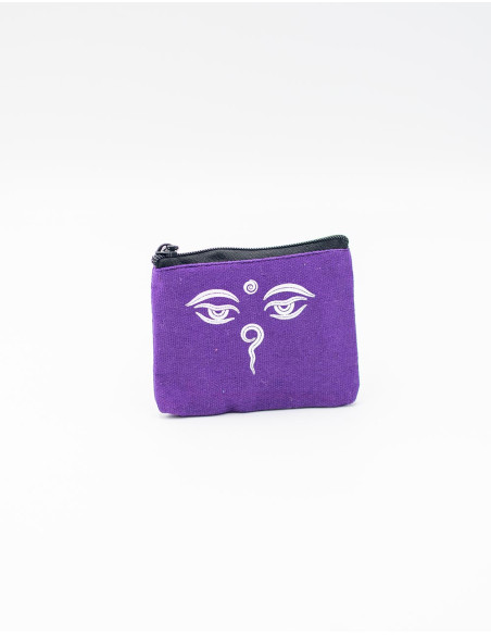 Sac à main ethnique en coton avec imprimés spirituels indiens
