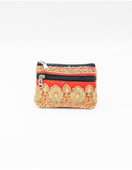 Kimago Embroidered Medium Purse – Unique Ethnic and Handcrafted Design