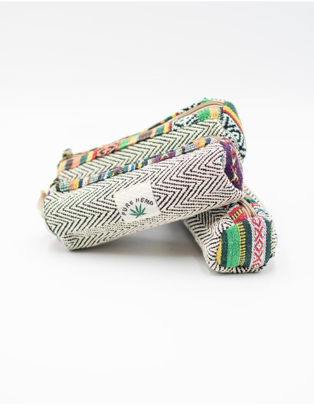 Caixa cilíndrica de cânhamo Kimago – Artesanato indiano com alma sustentável