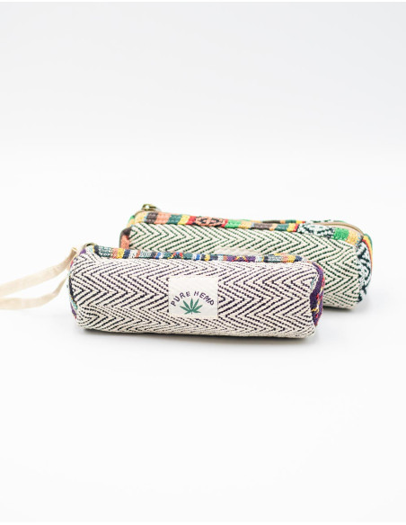 Kimago Hemp Cylindrical Case – Indian Craftsmanship with a Sustainable Soul