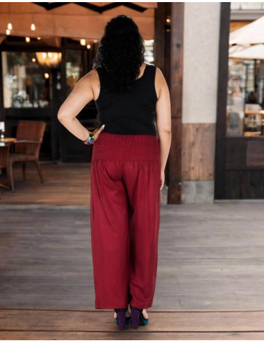 Pantaloni dritti in rayon... 2