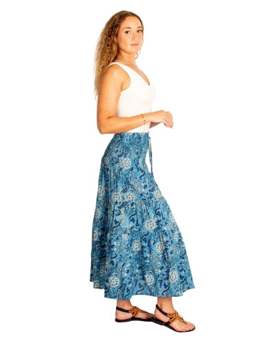 Langer Boho-Baumwollrock... 2