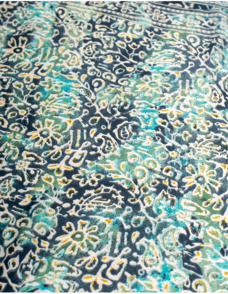 Vestido corto boho de Kimago en seda – Estilo étnico con frescura