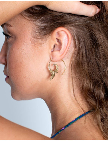 Gold-plated brass...
