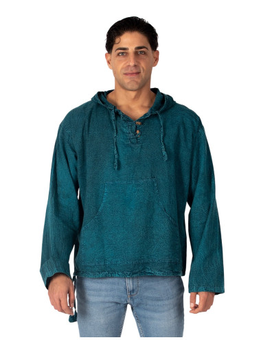 Sweat-shirt fin fait main –... 2