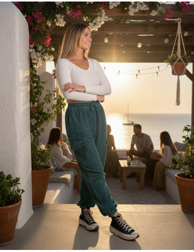 Pantaloni harem unisex...
