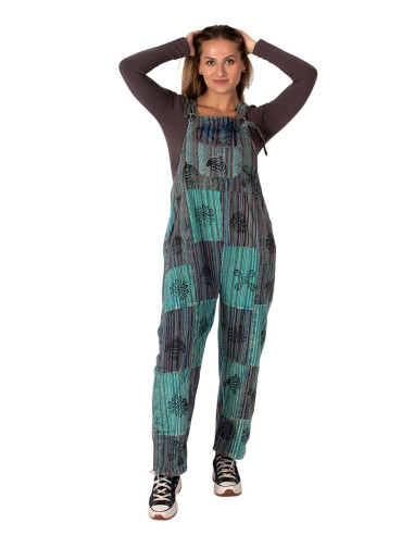 Unisex-Latzhose aus handgefertigtem...