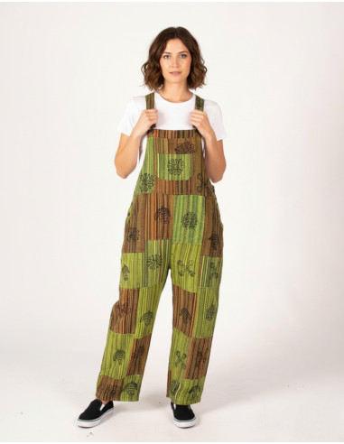 Unisex-Latzhose aus handgefertigtem...