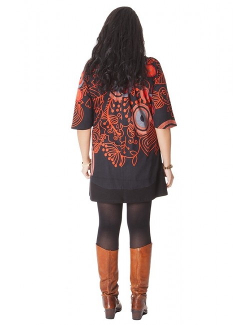 camisole_sleeve3 / 4_sizes_big_black_back