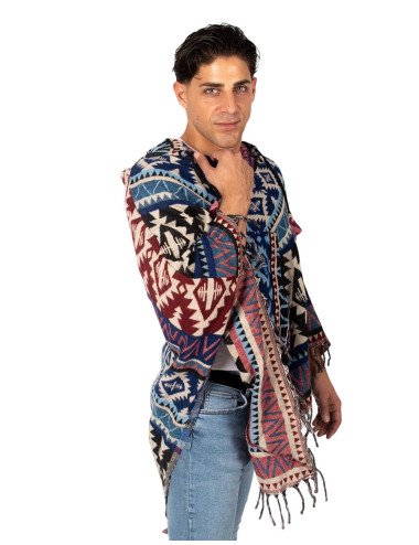 Poncho bohémien unisex con... 2