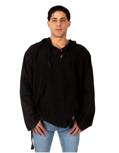 Kimago lightweight sweatshirt in distressed...
