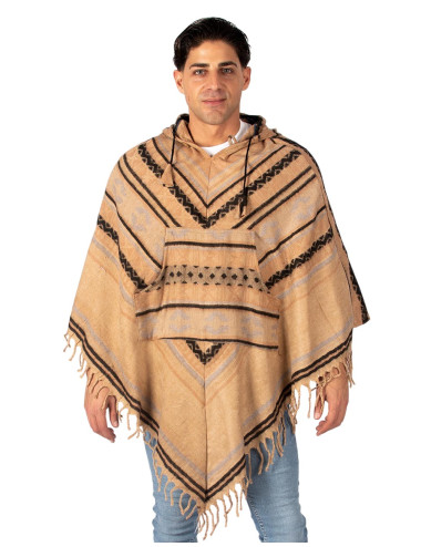 Poncho unisexe en coton et... 2