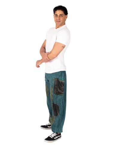 Unisex cotton harem pants in various colors