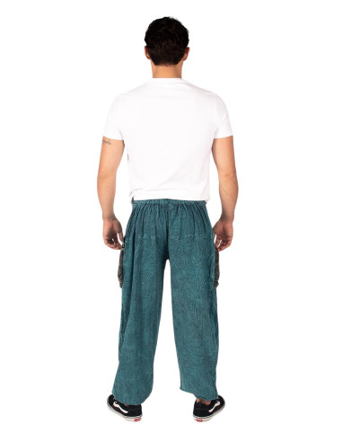 Pantaloni harem unisex in cotone in vari colori