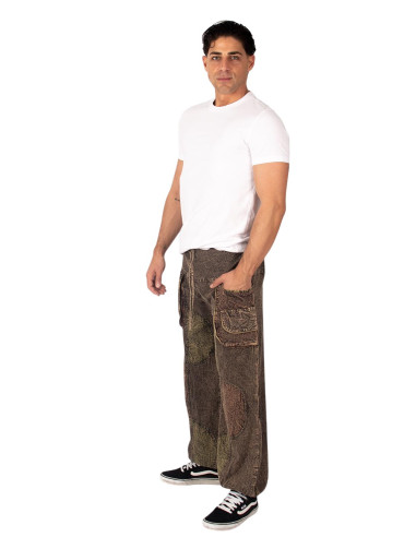 Unisex-Haremshosen aus Baumwolle in...