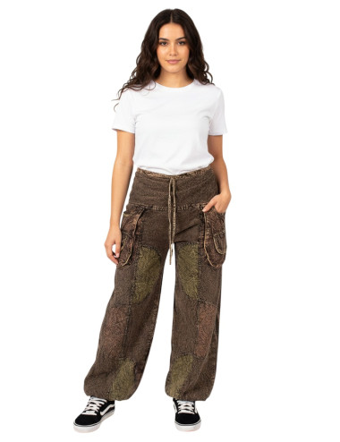 Pantaloni harem unisex in... 2