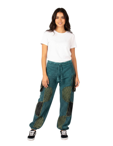 Pantalon sarouel unisexe en coton de...
