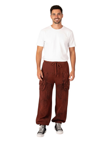 Pantaloni harem unisex in...