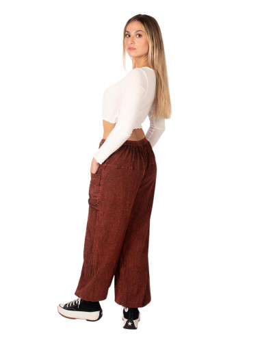 Unisex burgundy cotton... 2