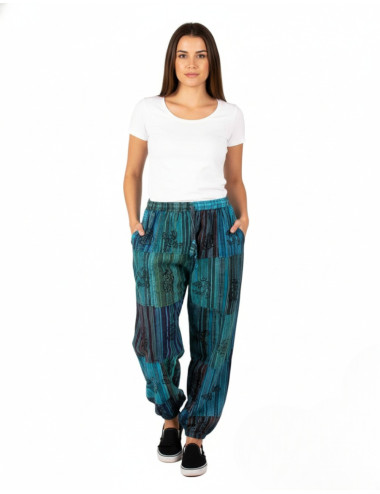 Unisex Patchwork Cotton... 2
