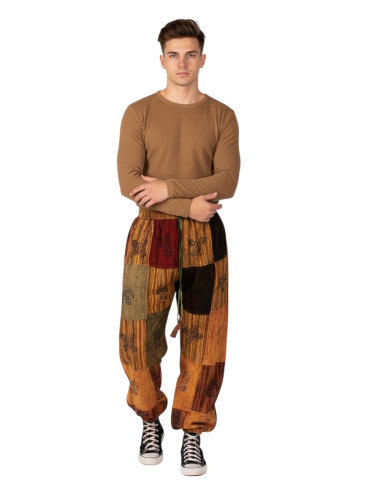 Pantaloni harem patchwork...