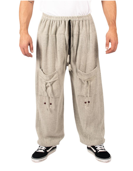 Pantalon sarouel unisexe chaud de style ethnique