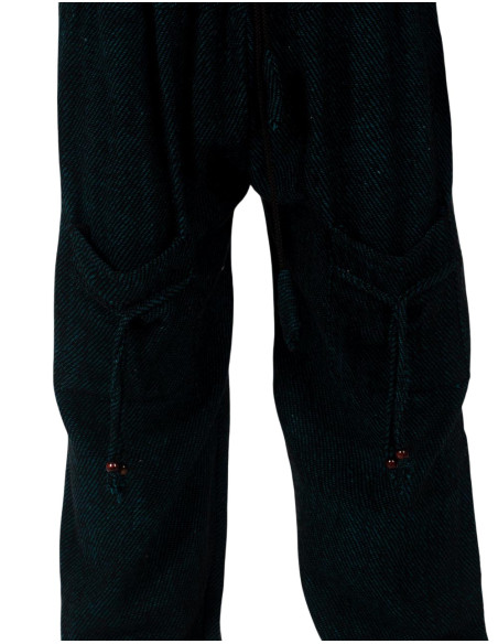 Warme und handgefertigte Unisex-Haremshose