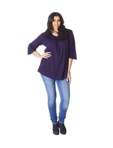 t-shirt-donna-taglie-xxl-blu