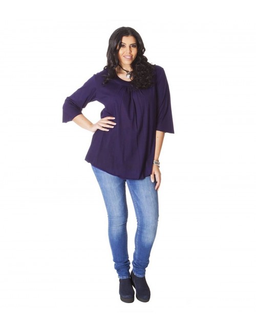 t-shirt-femme-tailles-xxl-bleu