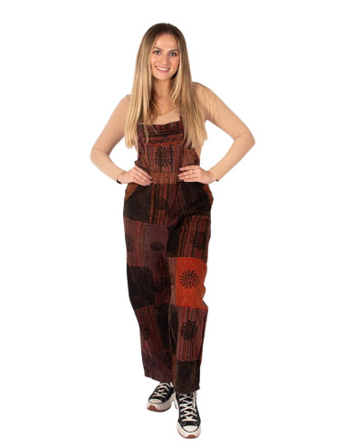 Unisex patchwork jumpsuit... 2