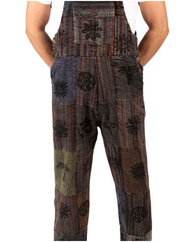 enterito-etnico-algodon-unisex-gris