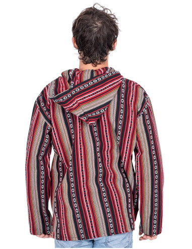 Veste hippie unisexe en coton fait main – Style...