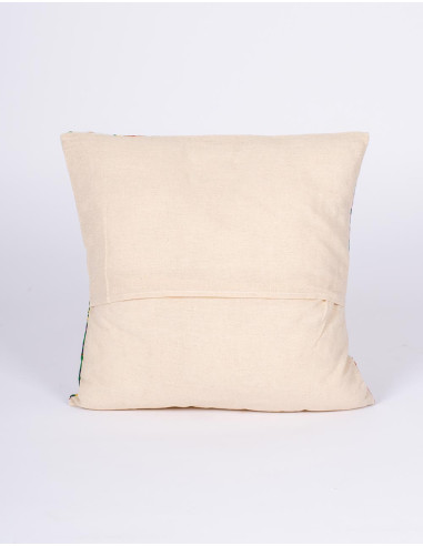 Weißer Kissenbezug mit Blumenmuster, 40 x 40...