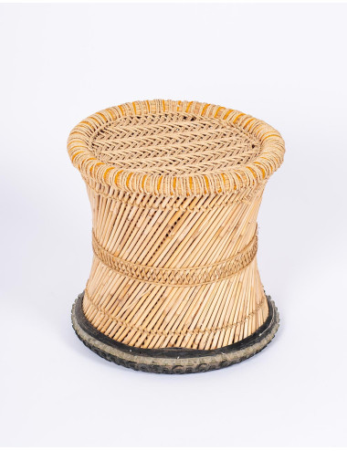 taburete-bambu-artesanal-asiento-tejido-india 2