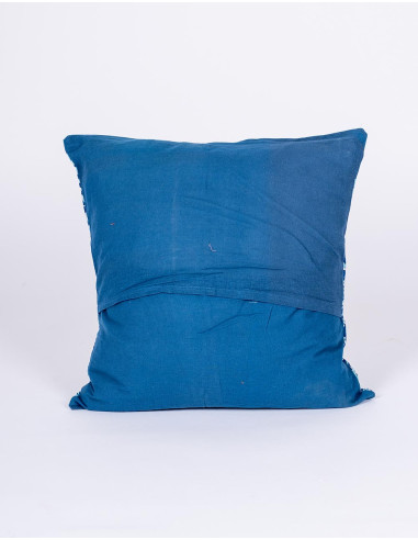 Blue and white cushion cover – Handmade ethnic...