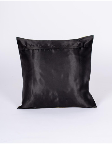 cojin-decorativo-negro-ave-brillante-40x40