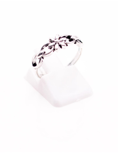 Handgefertigter indischer Ring aus Messing und...
