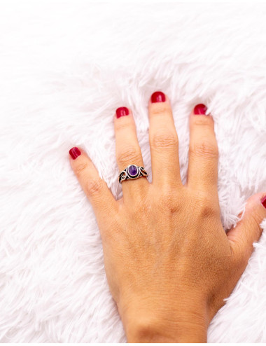 Anello indiano in argento...