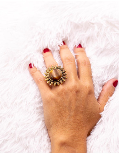 Handmade Indian Gold Ring...