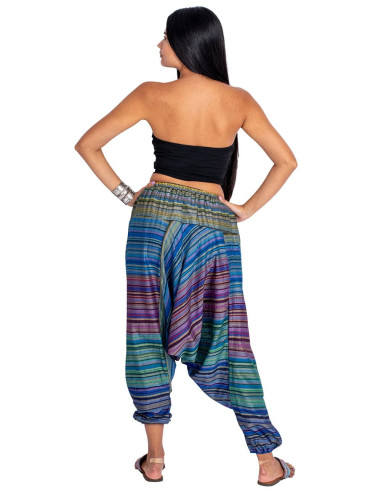 Pantaloni afghani unisex multicolore – Stile...