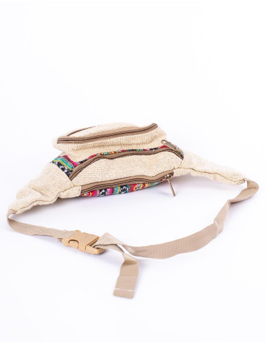Sac banane en chanvre fait main en Inde – Style...