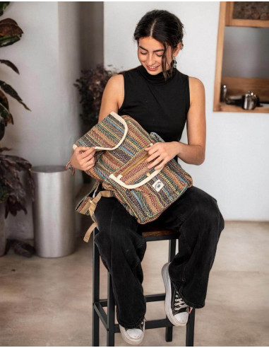 Zaino unisex Kimago : autentico artigianato...