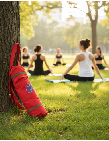 Borsa porta tappetino yoga con simbolo Om –...