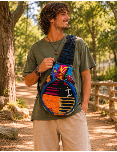 Mochila Hippie Patchwork...