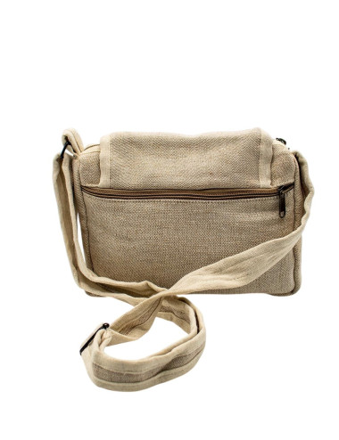 Bone-Colored Hemp Crossbody...