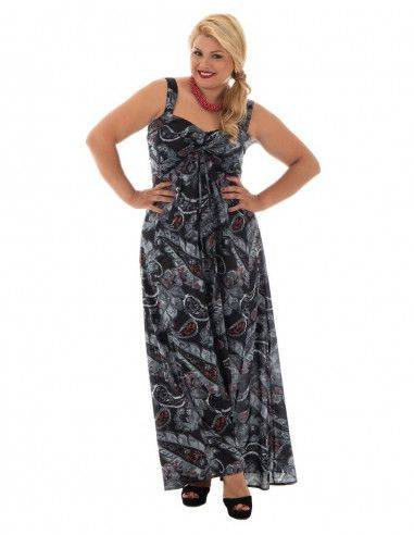 gray_frunce_long_dress
