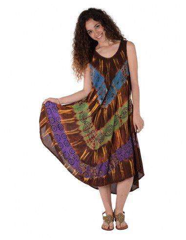 Abito-valencia-spiaggia-senza maniche-hippie-chic