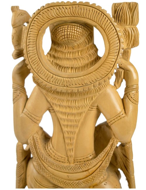 Statua-del-dio-denaro-Lakshmi-dettaglio